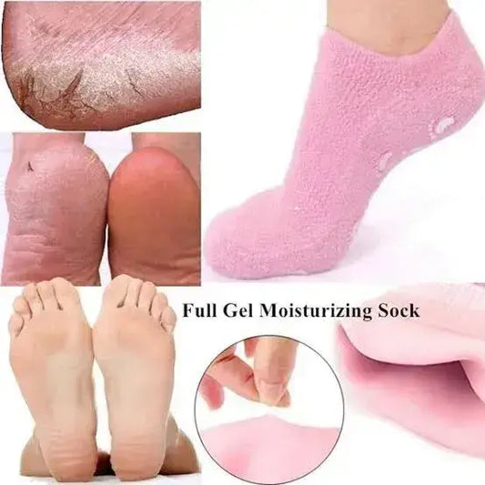 Silicone Gel Socks – Moisturizing for Cracked Heels