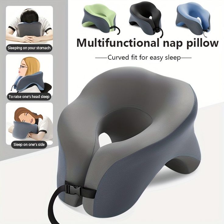 Premium Memory Foam Travel Neck Pillow