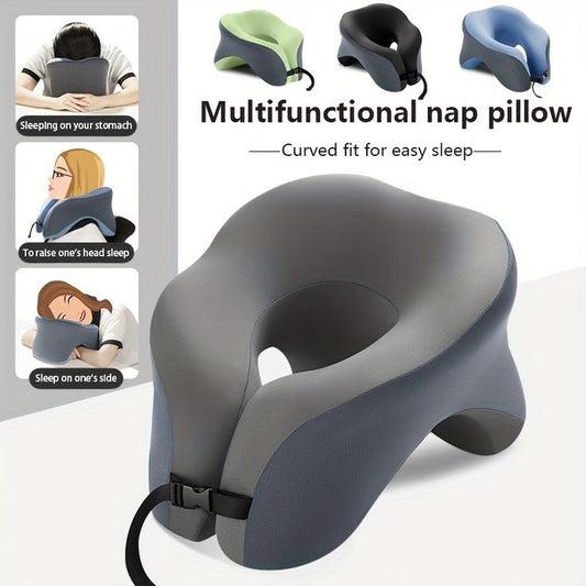 Premium Memory Foam Travel Neck Pillow