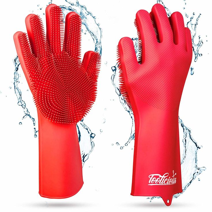 Magic Silicone Dishwashing Gloves