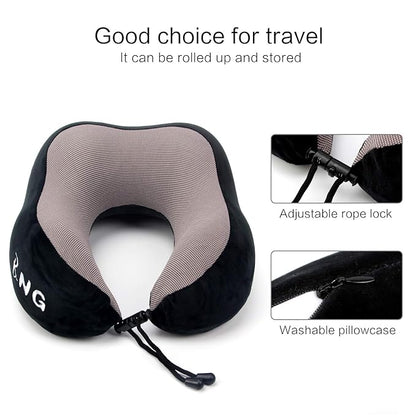 Premium Memory Foam Travel Neck Pillow