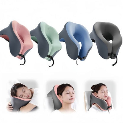 Premium Memory Foam Travel Neck Pillow