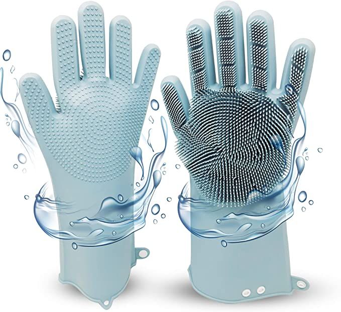 Magic Silicone Dishwashing Gloves