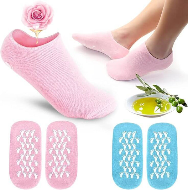 Silicone Gel Socks – Moisturizing for  Cracked Heels