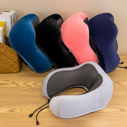 Premium Memory Foam Travel Neck Pillow