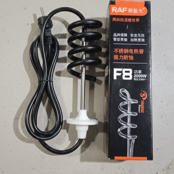 RAF F8 2000W Electric Water Heating Coil