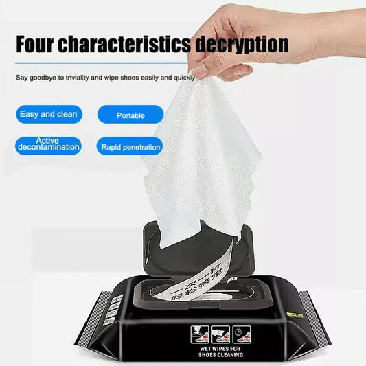 Disposable Shoe Cleaning Wipes